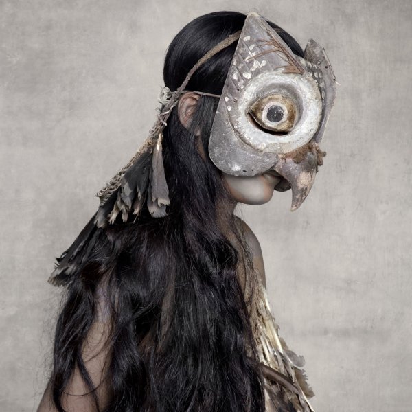 Young Woman With Owl Mask, Sunda Islands by Fred Stichnoth