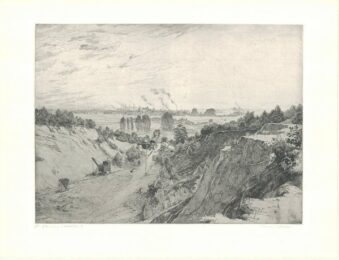 Zeche Am Niederrhein by Hermann Kätelhön at Sylvan Cole Gallery