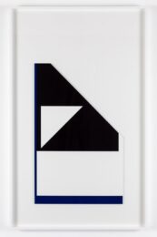 ‘diagonal Reflex Edge’ by Peter Saville at Paul Stolper Gallery
