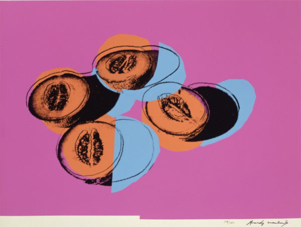 Space Fruit: Cantaloupes Ii (fs Ii.198) by Andy Warhol