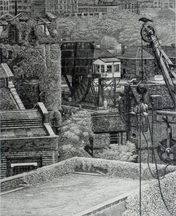 Bascule Bridge In Wapping by Takuji Kubo