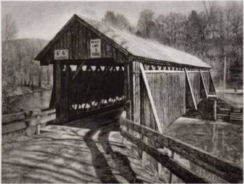 Beaverkill Bridge, New York by Takuji Kubo at ebo Gallery
