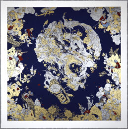 Dream In The Deserted Garden (blue) by Jacky Tsai at Eyestorm