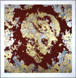 Dream In The Deserted Garden (vermilion) by Jacky Tsai at Eyestorm