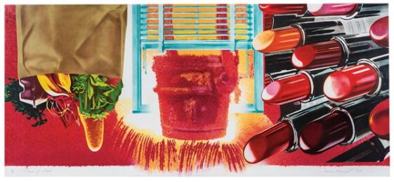 House Of Fire by James Rosenquist at Gregg Shienbaum Fine Art
