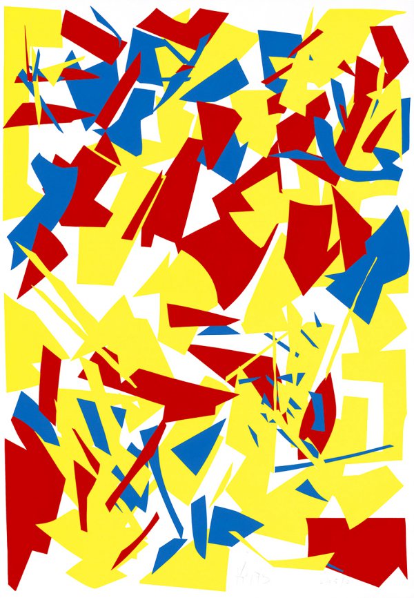 Messerschnitte (knife Cuts) by Imi Knoebel