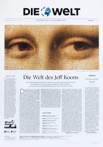 Die Welt by Jeff Koons