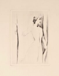Le Rideau by Fernand Khnopff at Editions Graphiques Ltd