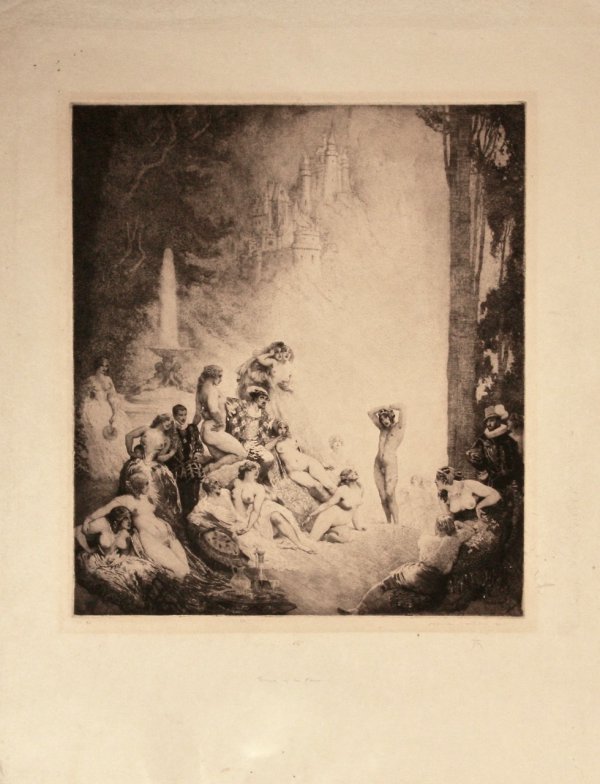 Song Of The Faun by Norman Alfred William Lindsay