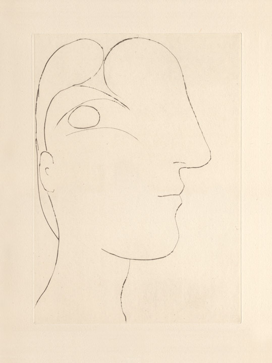 Profil Sculptural De Marie-thérèse by Pablo Picasso