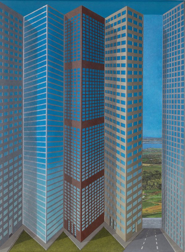 City by Patrick Hughes