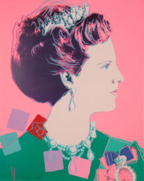 Queen Margrethe Ii Of Denmark (fs Ii.345) by Andy Warhol at Revolver Gallery