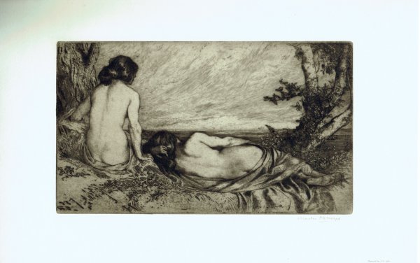 Nymphs By The Sea by Sir Charles Holroyd