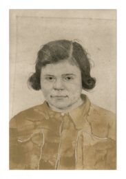 Untitled Portrait 1 by Sarah Ball at Paupers Press