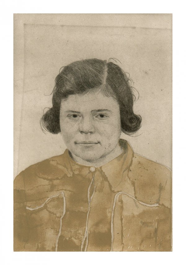 Untitled Portrait 1 by Sarah Ball