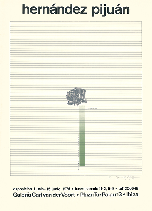 Cartel De La Exposición…. by Joan Hernandez Pijuan
