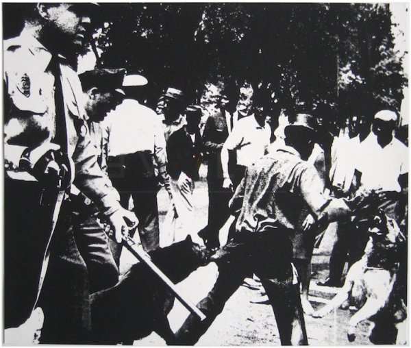Birmingham Race Riot (fs Ii.3) by Andy Warhol