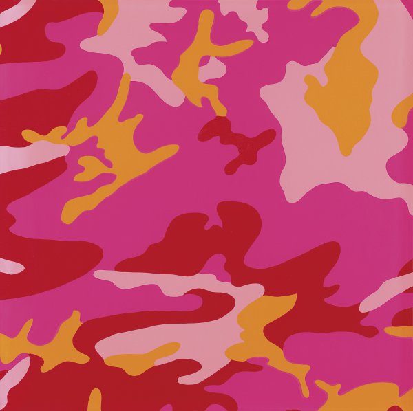 Camouflage Fs Ii.408 by Andy Warhol