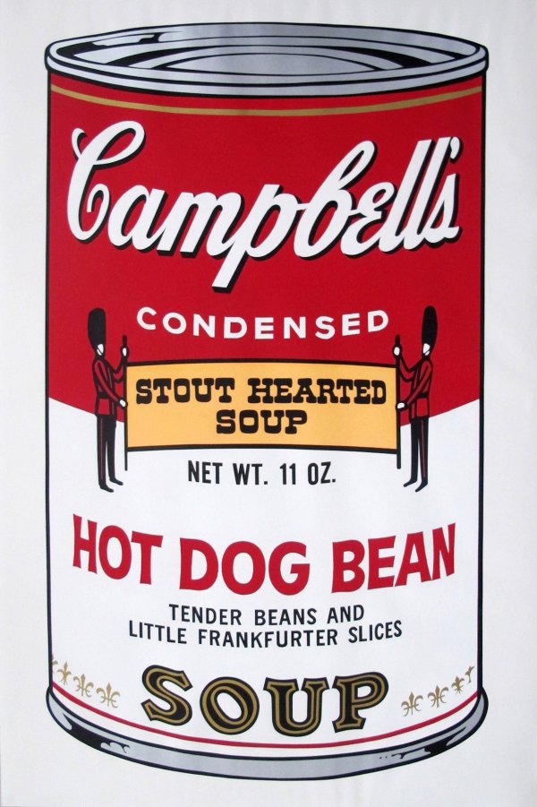 Campbell’s Soup Ii: Hot Dog Bean (fs Ii.59) by Andy Warhol