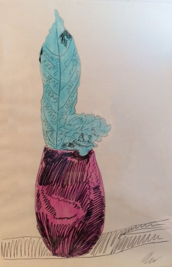 Flowers Hand-colored (fs Ii.115) by Andy Warhol