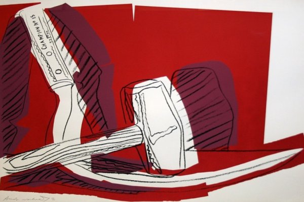Hammer And Sickle (fs Ii.162) by Andy Warhol