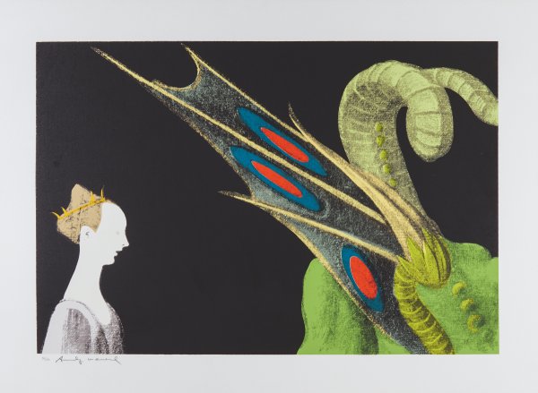 Paolo Uccello, St. George And The Dragon by Andy Warhol