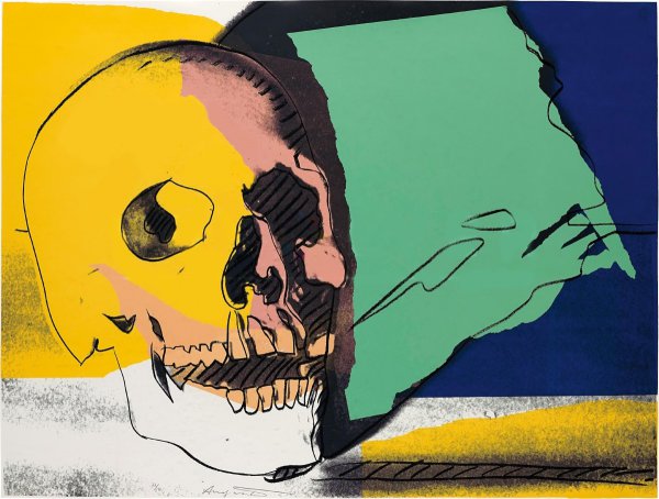Skull (fs Ii.158) by Andy Warhol