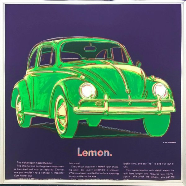 Volkswagen (fs Ii.358) by Andy Warhol
