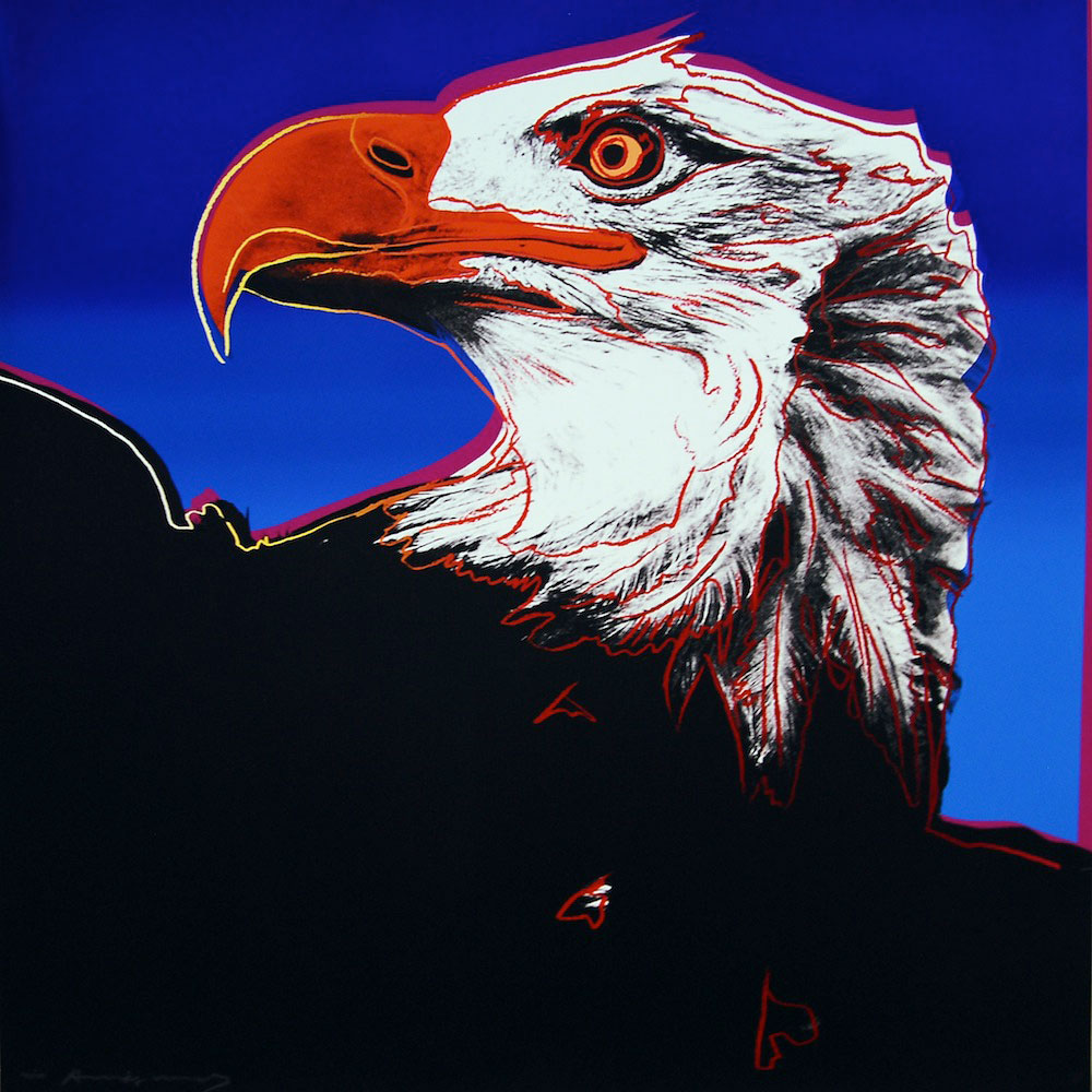 Bald Eagle (fs Ii.296) by Andy Warhol