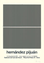 Cartel De La Exposición…. by Joan Hernandez Pijuan at Sylvan Cole Gallery