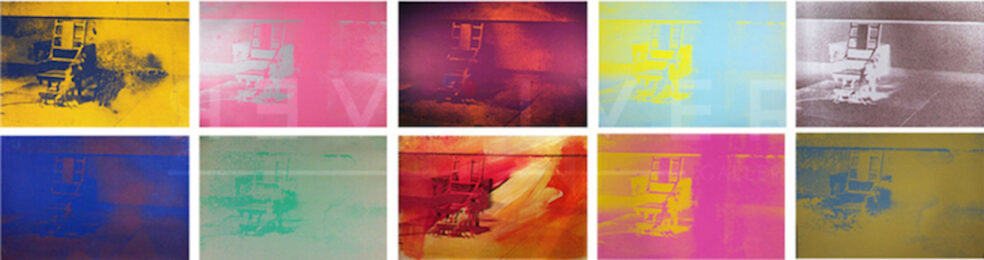 Electric Chair Complete Portfolio by Andy Warhol at Revolver Gallery
