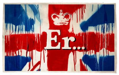E.r…. by Banksy at Brandler Galleries