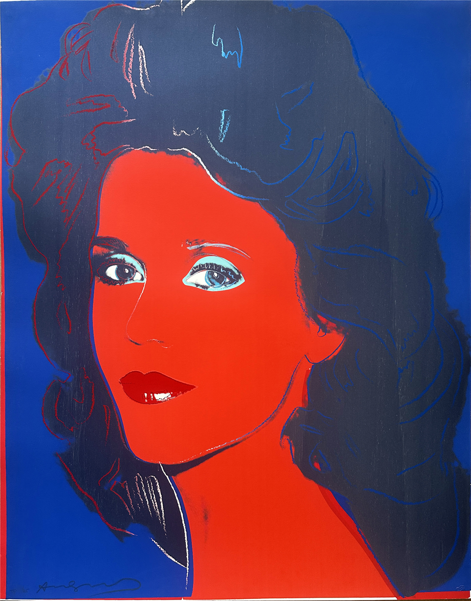 Jane Fonda 268 (Trial Proof) by Andy Warhol