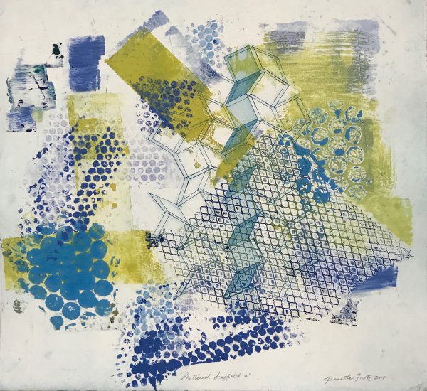 Scattered Scaffold 6 by Jeanette Fintz