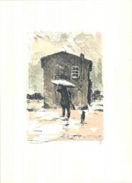 La Pioggia / The Rain by Renato Natali at Sylvan Cole Gallery