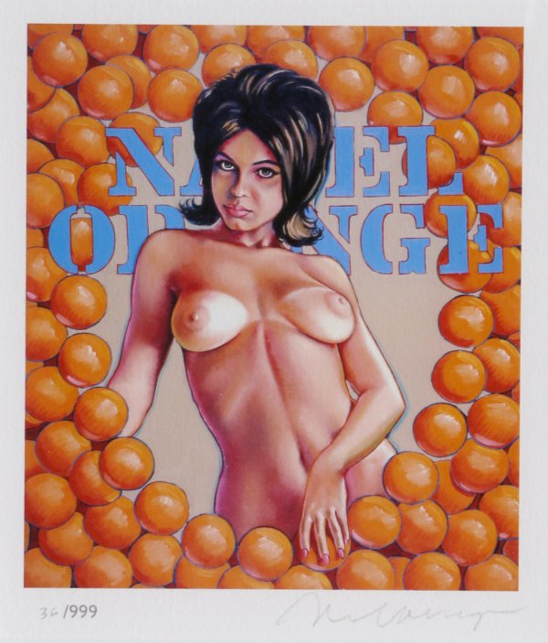 Navel Orange by Mel Ramos