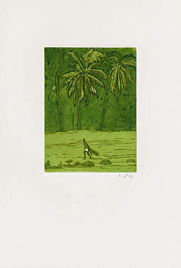 Pelican by Peter Doig