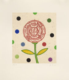 Rose by Dan Rizzie at Tandem Press (IFPDA)