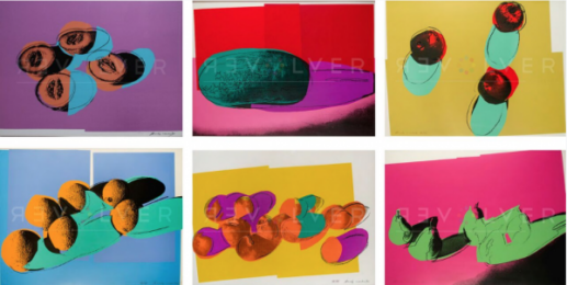 Space Fruit Full Suite by Andy Warhol at Revolver Gallery