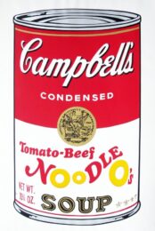 Tomato Beef Noodle O’s (fs Ii.61) by Andy Warhol at Revolver Gallery