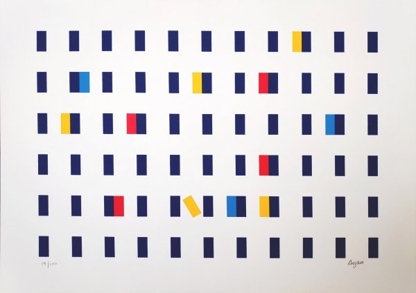 Homage To Federico Garcia Lorca Ii by Yaacov Agam