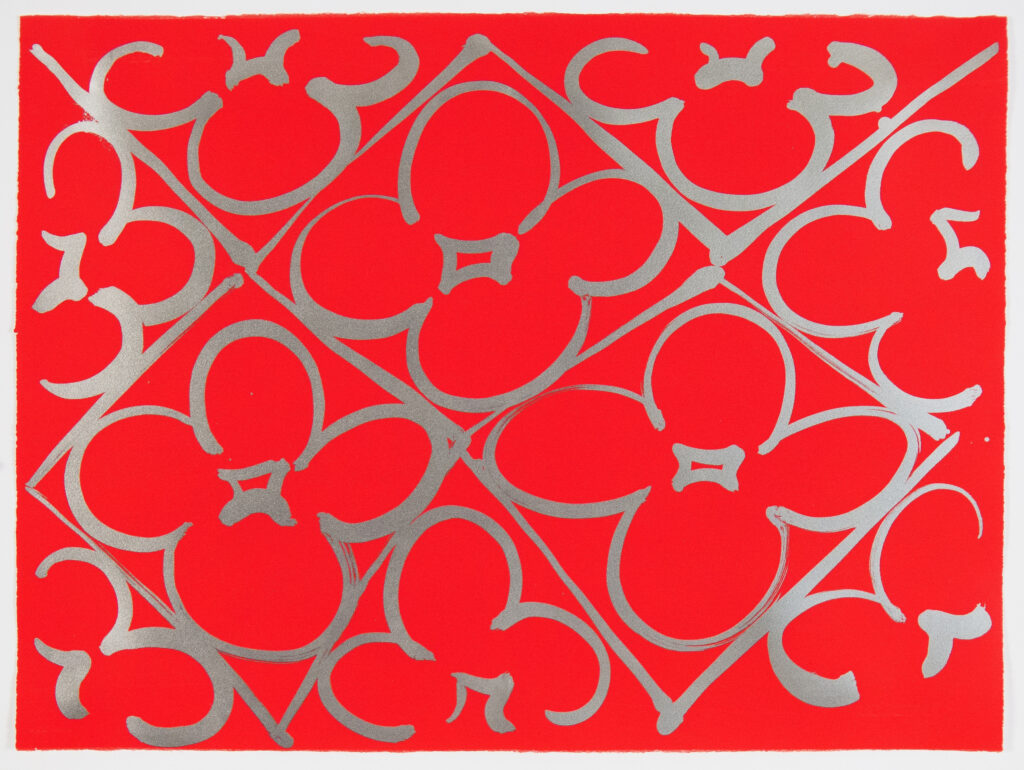 Chromatic Patterns After The Graham Foundation – Red by Judy Ledgerwood ...