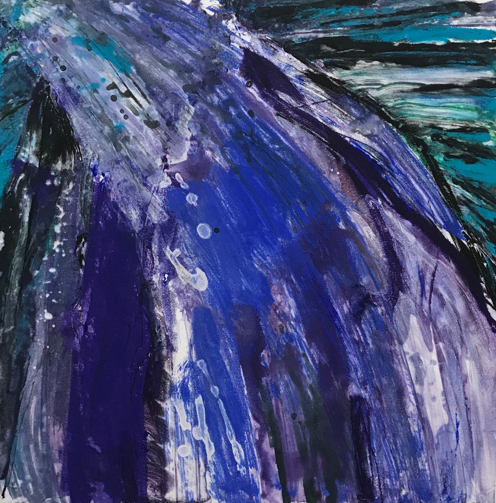 Departing Storm 5 by Deborah Freedman