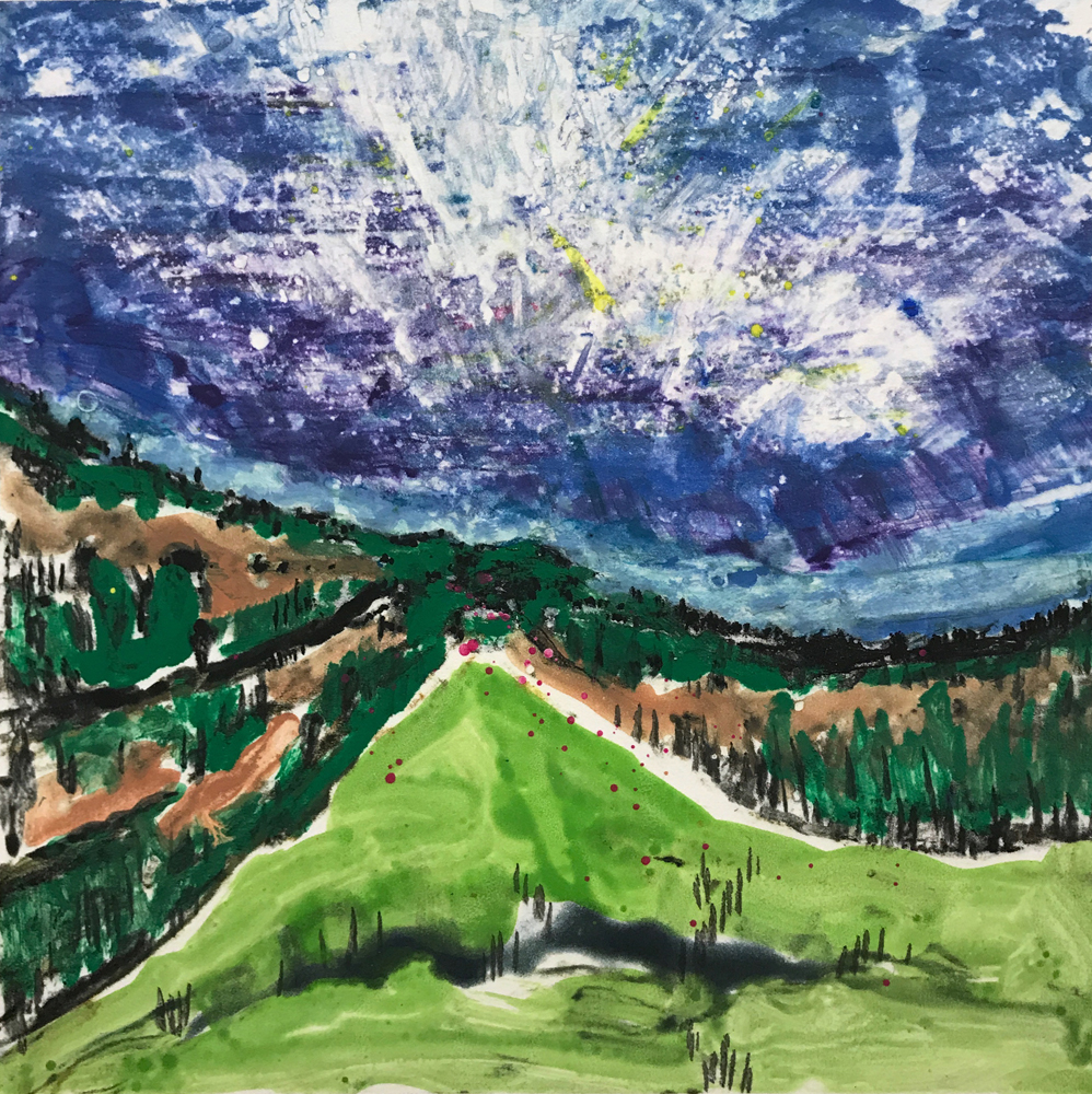 Departing Storm 10 by Deborah Freedman