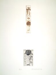 Deux Arbres/adam Et Eve I by Brigitte Coudrain at Editions Graphiques Ltd