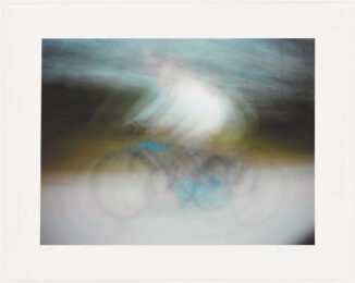 Dynamism Of A Cyclist 2001 (after Umberto Boccioni) by Jim Campbell at Graphicstudio
