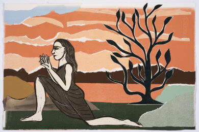 Fable, Extend by Eileen Cooper RA at Sims Reed Gallery (IFPDA)