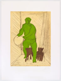 Green Man by Sandro Chia at Graphicstudio