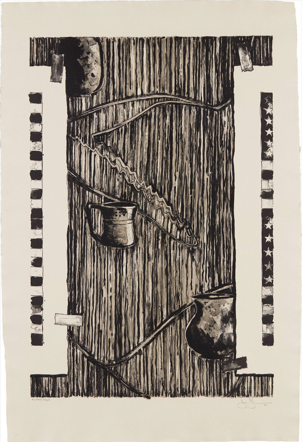 Ventriloquist by Jasper Johns