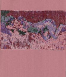 Liegende / Reclining Woman by Wolff Buchholz at Sylvan Cole Gallery